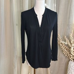 Babaton Black Shirt Blouse Sz Small Extremely Soft